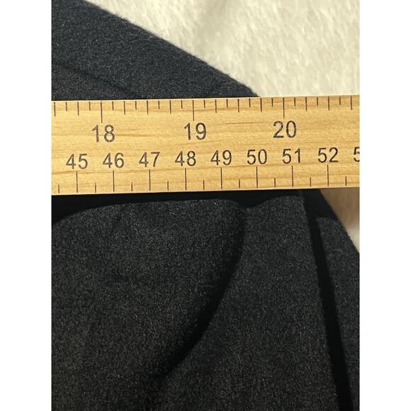 Kenneth Cole Mens 44L Dark Navy Blue Walking Topcoat Overcoat - Picture 10 of 15